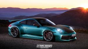 Porsche 911 Carrera Widebody by X-Tomi Design 2018 года